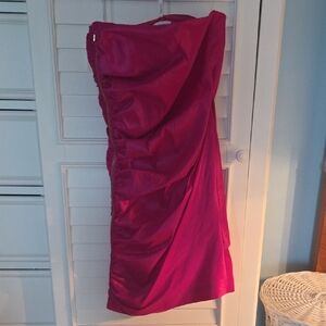 Calvin Klein Fuchsia Mini Dress